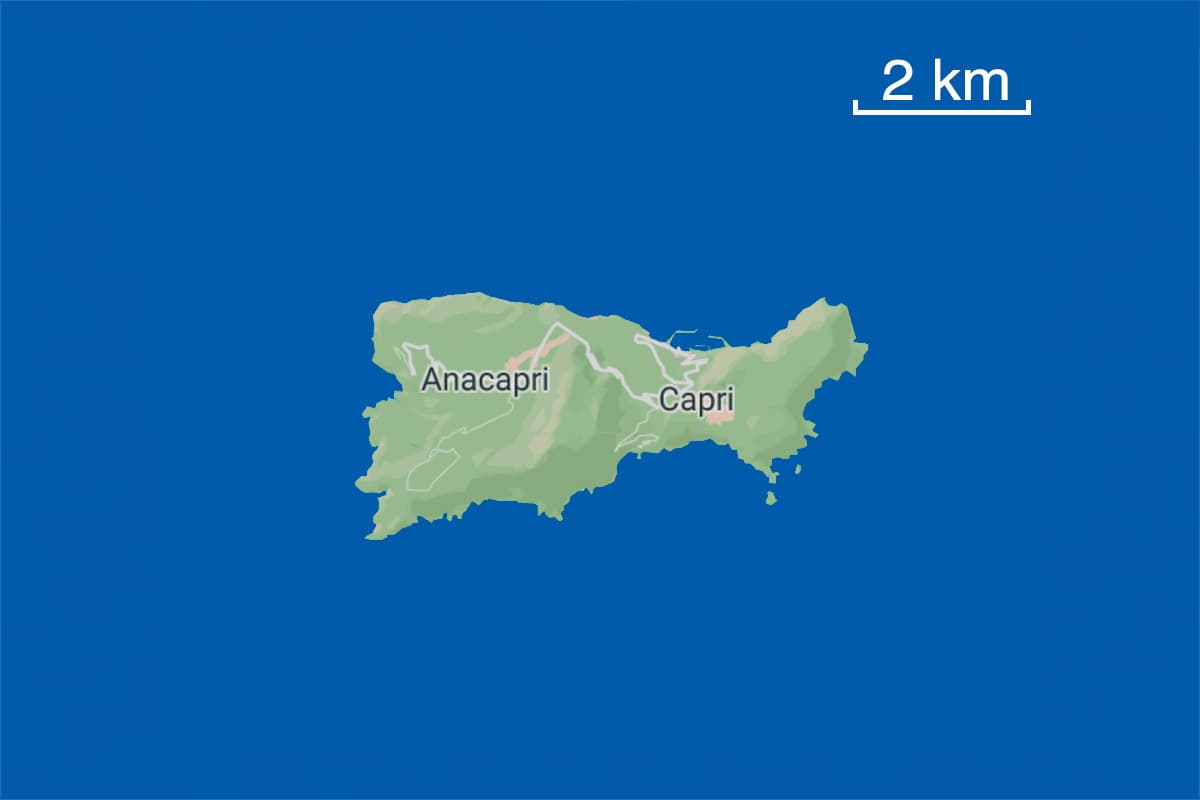 Capri map