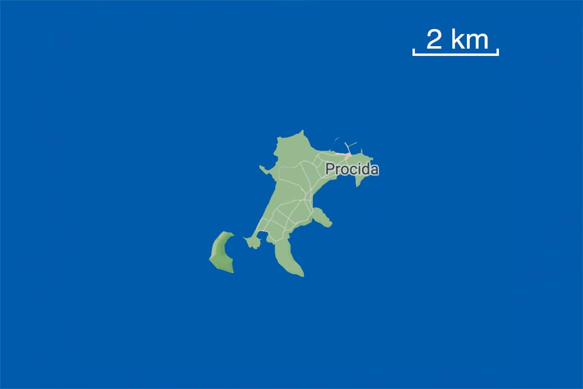 Procida map